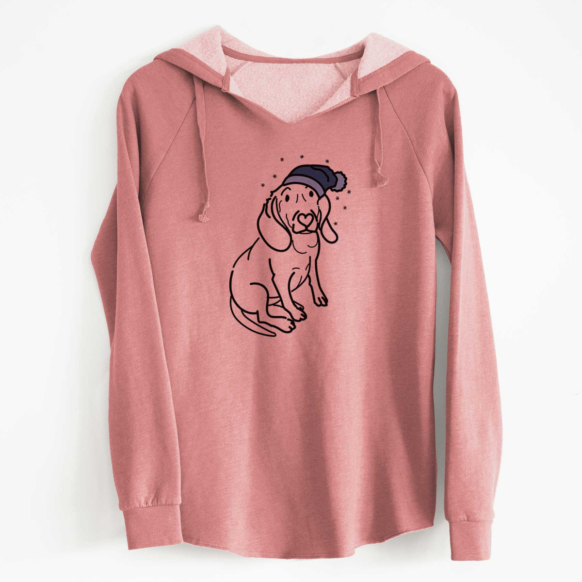 Frosty Beagle - Lilly - Cali Wave Hooded Sweatshirt