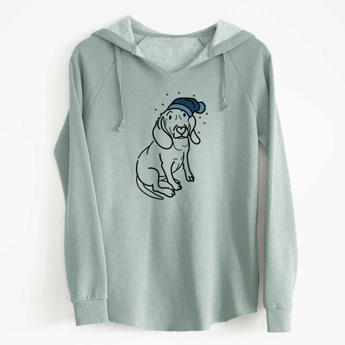 Frosty Beagle - Lilly - Cali Wave Hooded Sweatshirt