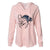 Frosty Corgi - Lily - Cali Wave Hooded Sweatshirt