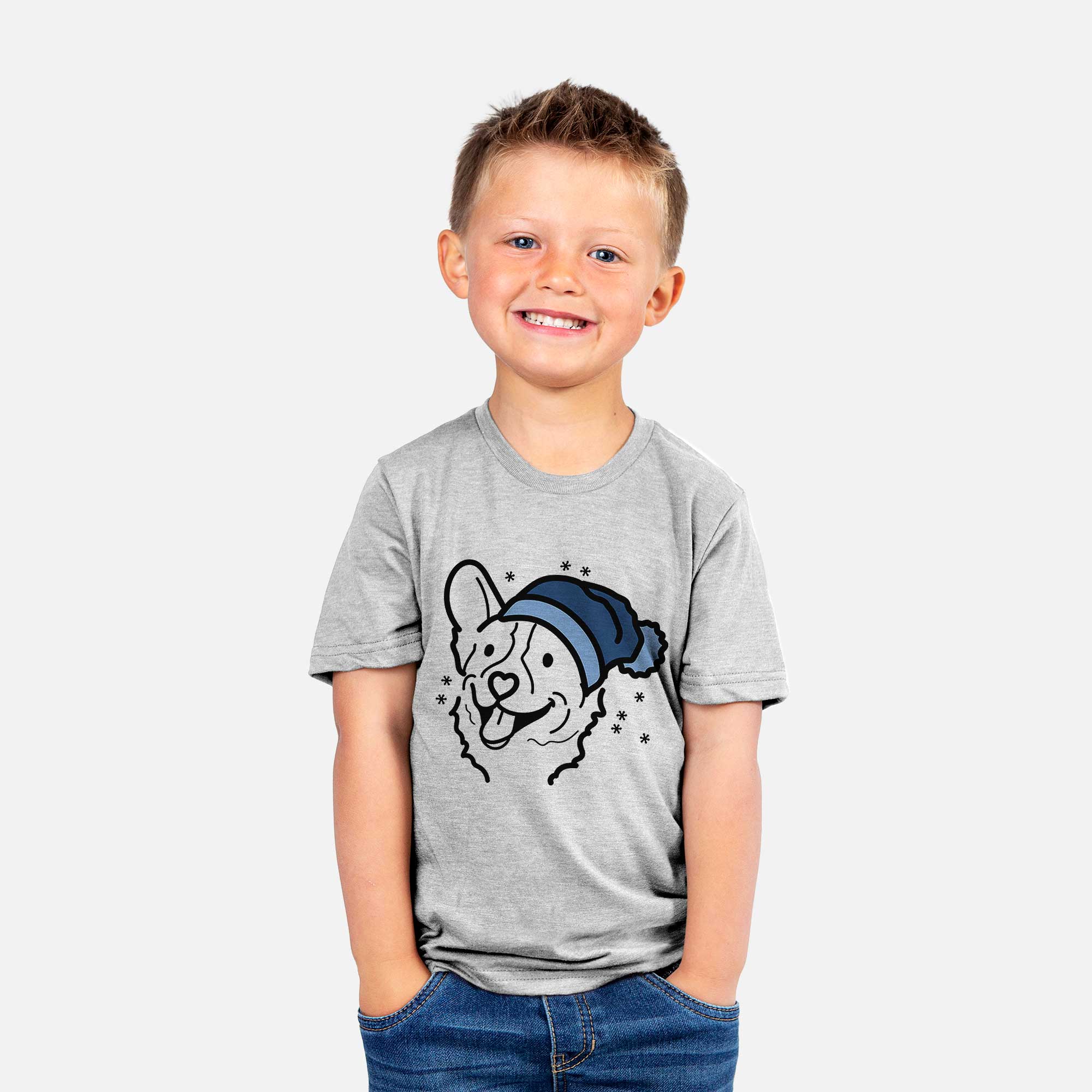 Frosty Corgi - Lily - Kids/Youth/Toddler Shirt