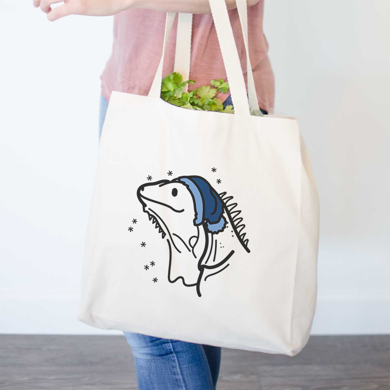 Frosty Iguana - Louie - Tote Bag