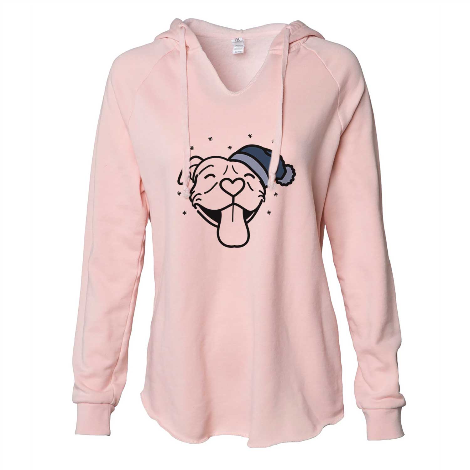 Frosty Pitbull - Louie - Cali Wave Hooded Sweatshirt