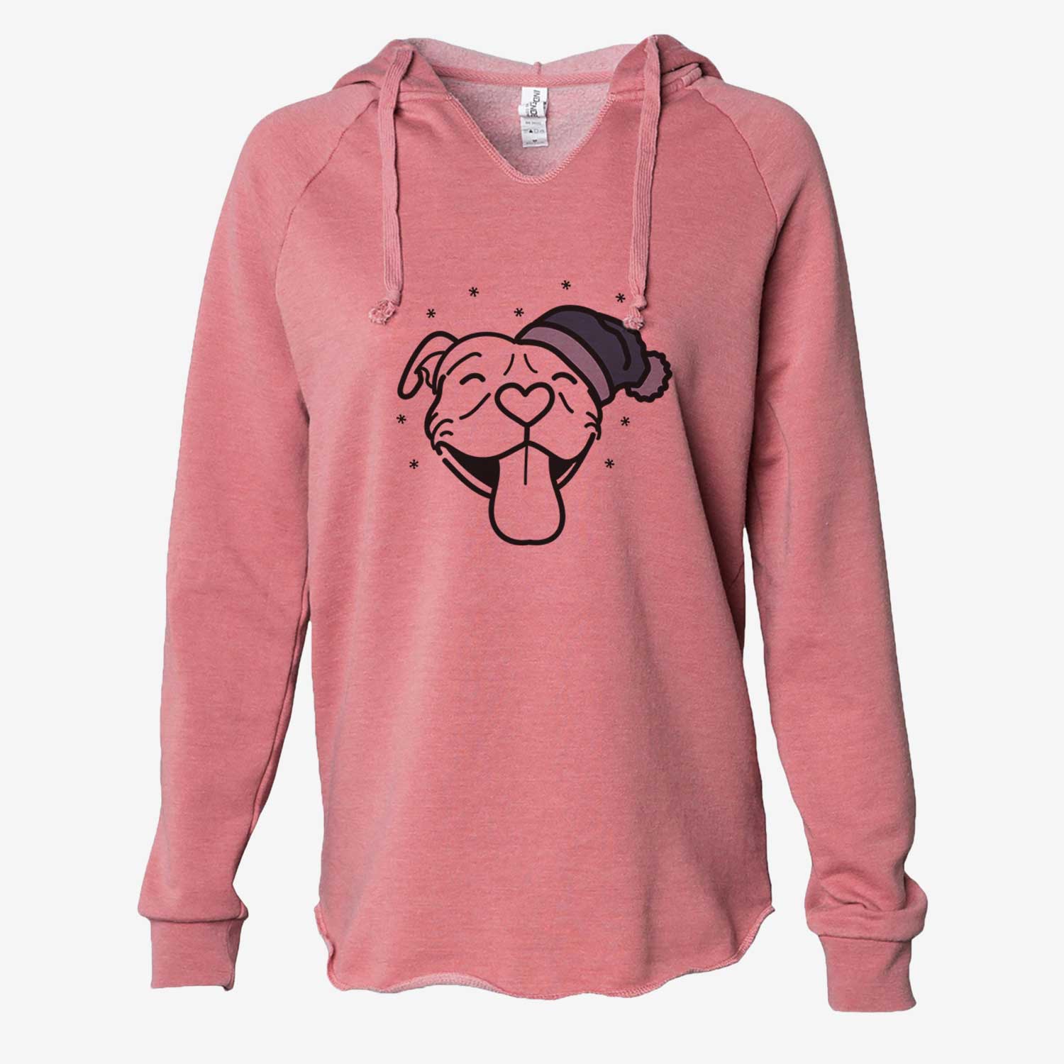 Frosty Pitbull - Louie - Cali Wave Hooded Sweatshirt