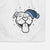 Frosty Pitbull - Louie - Decorative Hand Towel