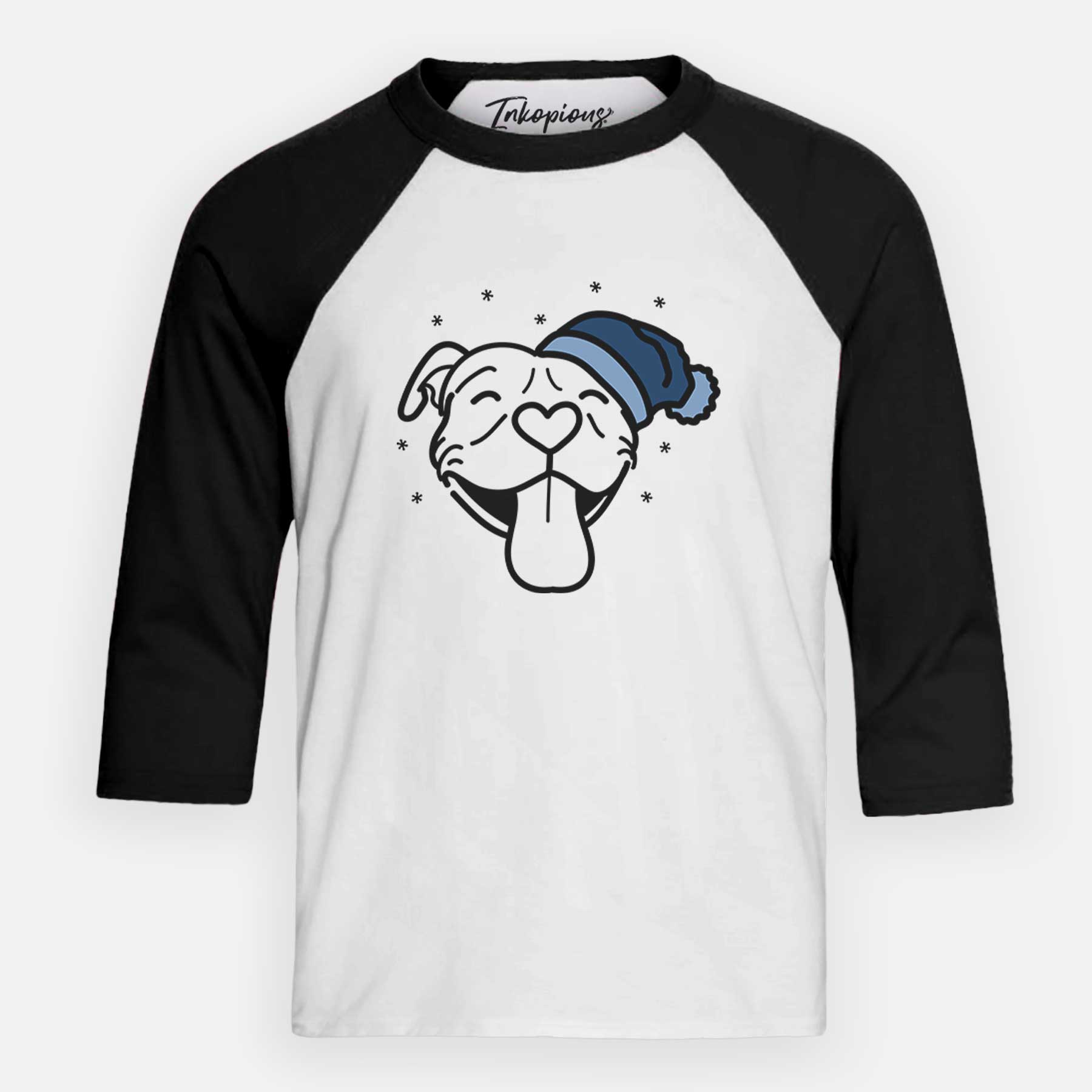 Frosty Pitbull - Louie - Youth 3/4 Long Sleeve