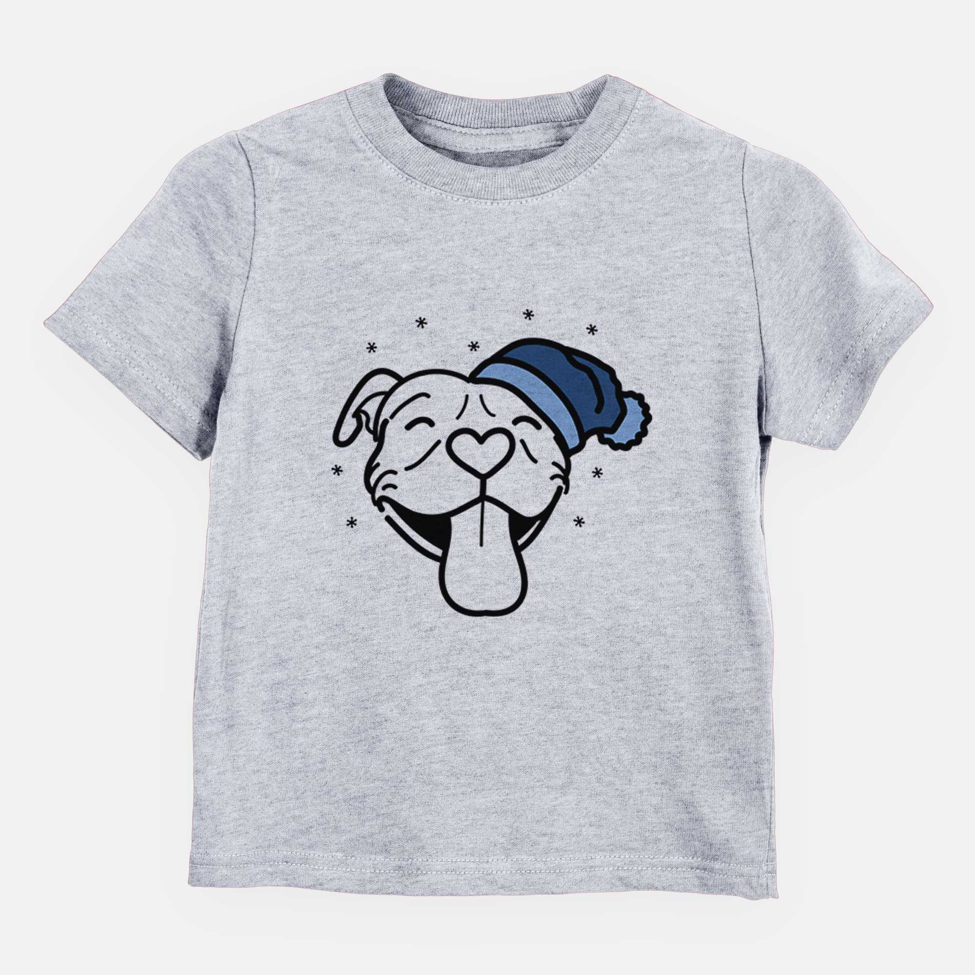 Frosty Pitbull - Louie - Kids/Youth/Toddler Shirt