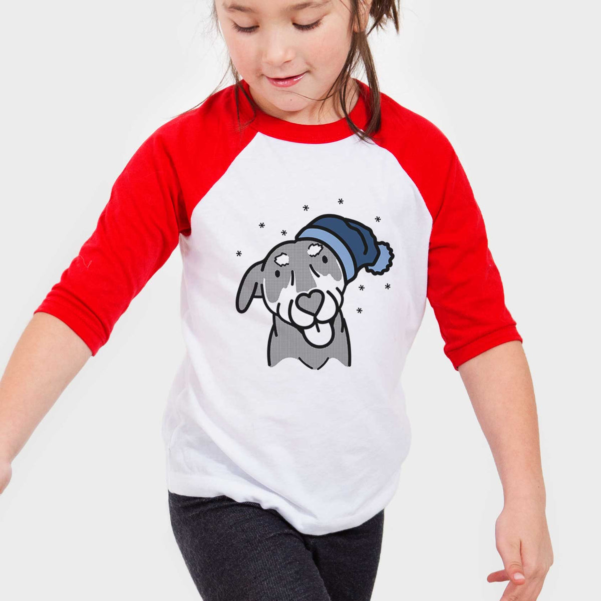 Frosty Mixed Breed - Lousia - Youth 3/4 Long Sleeve