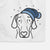 Frosty Great Dane - Lucy - Decorative Hand Towel