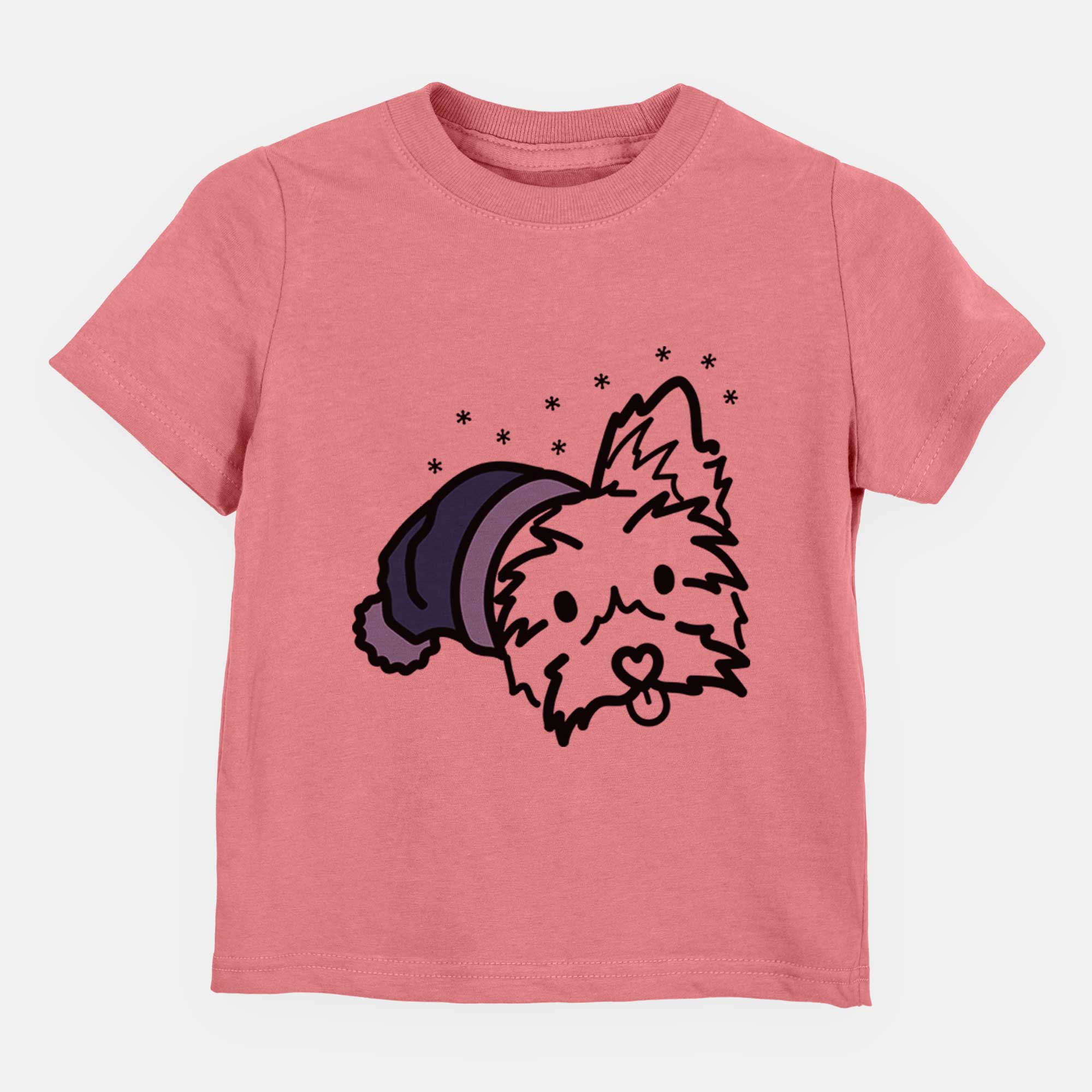 Frosty Yorkshire Terrier - Luna - Kids/Youth/Toddler Shirt