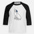 Frosty Oriental Shorthair Cat - Lyra - Youth 3/4 Long Sleeve