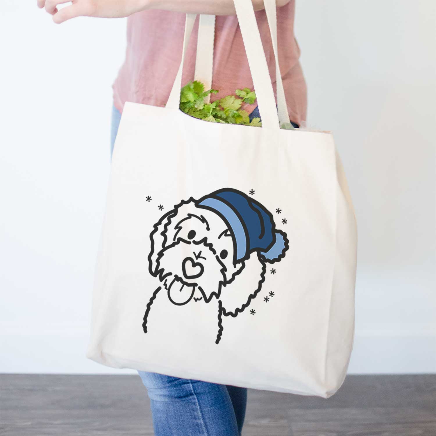 Frosty Bernedoodle - Mabel - Tote Bag