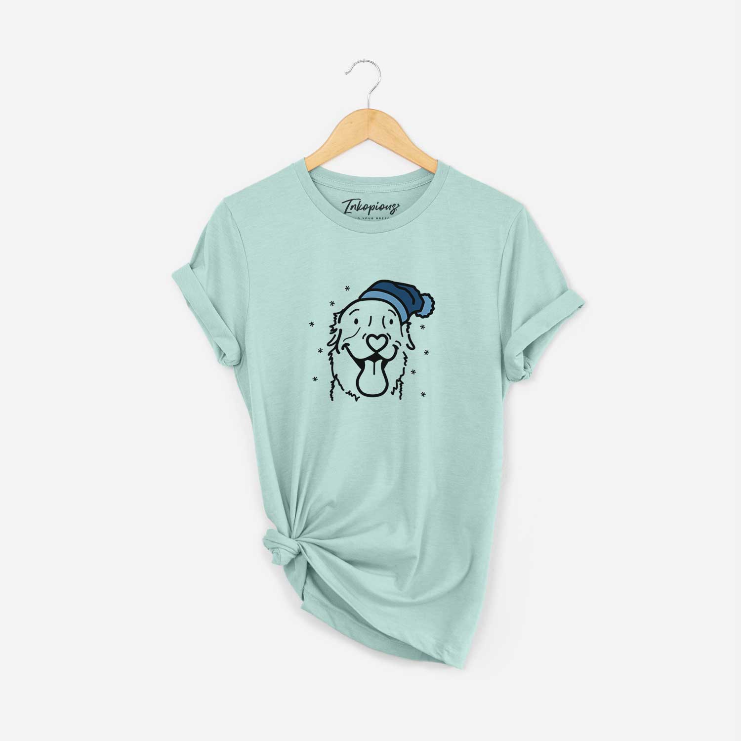 Frosty Golden Retriever - Maple - Unisex Crewneck