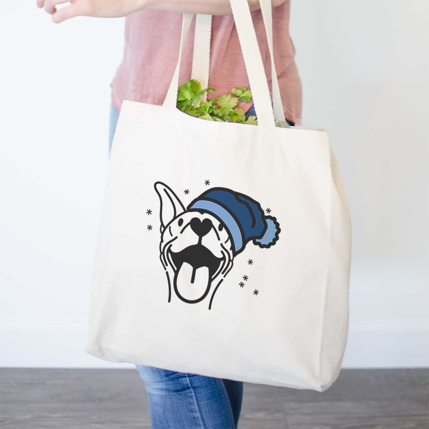 Frosty Basenji - Merlin - Tote Bag