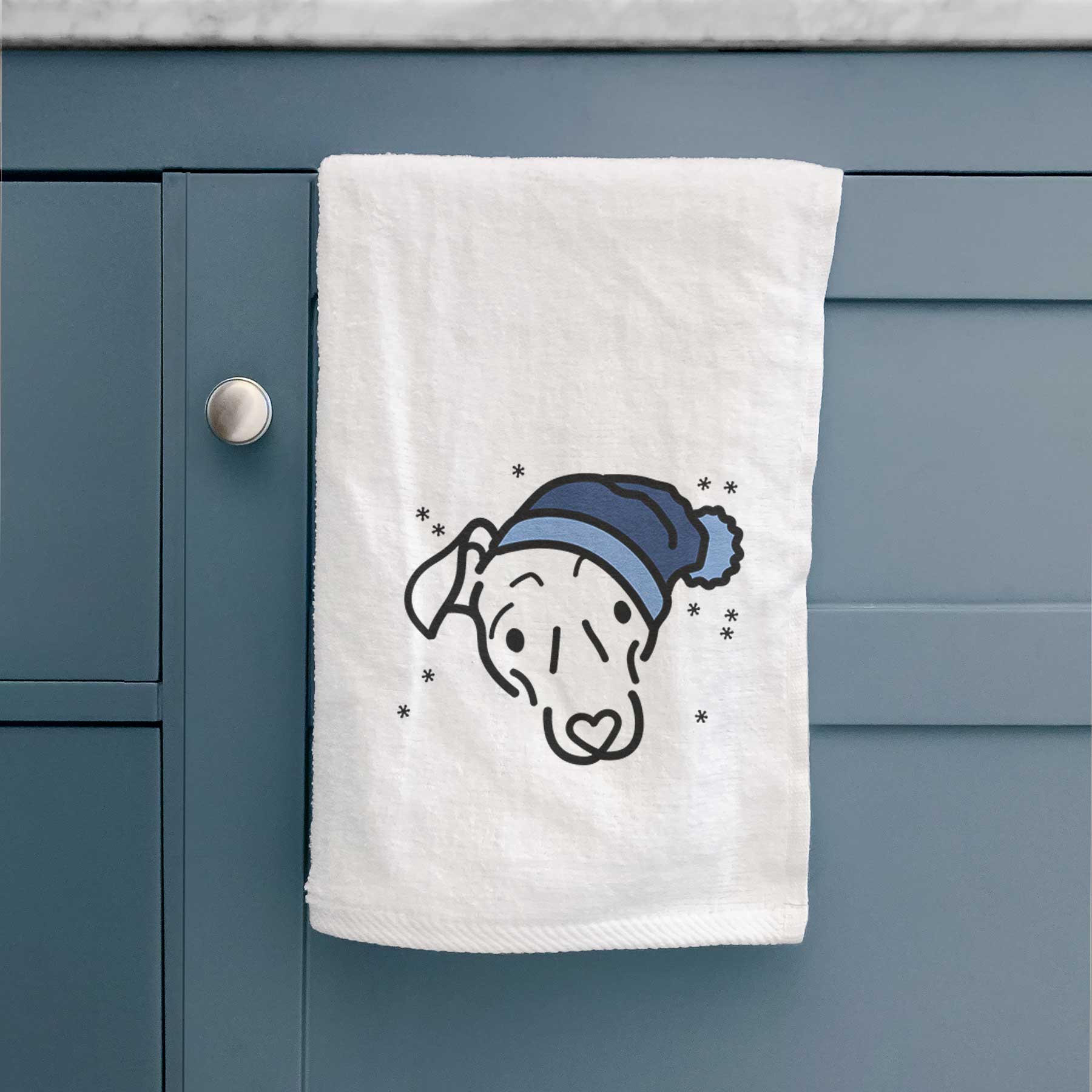 Frosty Mixed Breed - Millie - Decorative Hand Towel