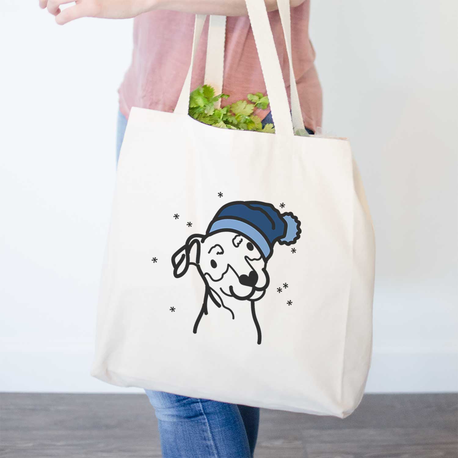 Frosty Mini Pinscher - Tote Bag