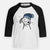 Frosty Mini Pinscher - Youth 3/4 Long Sleeve