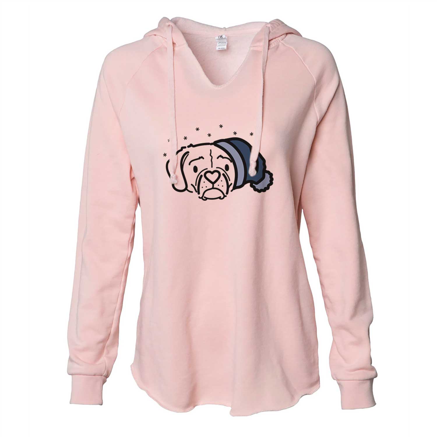 Frosty Puggle - Mitzi - Cali Wave Hooded Sweatshirt