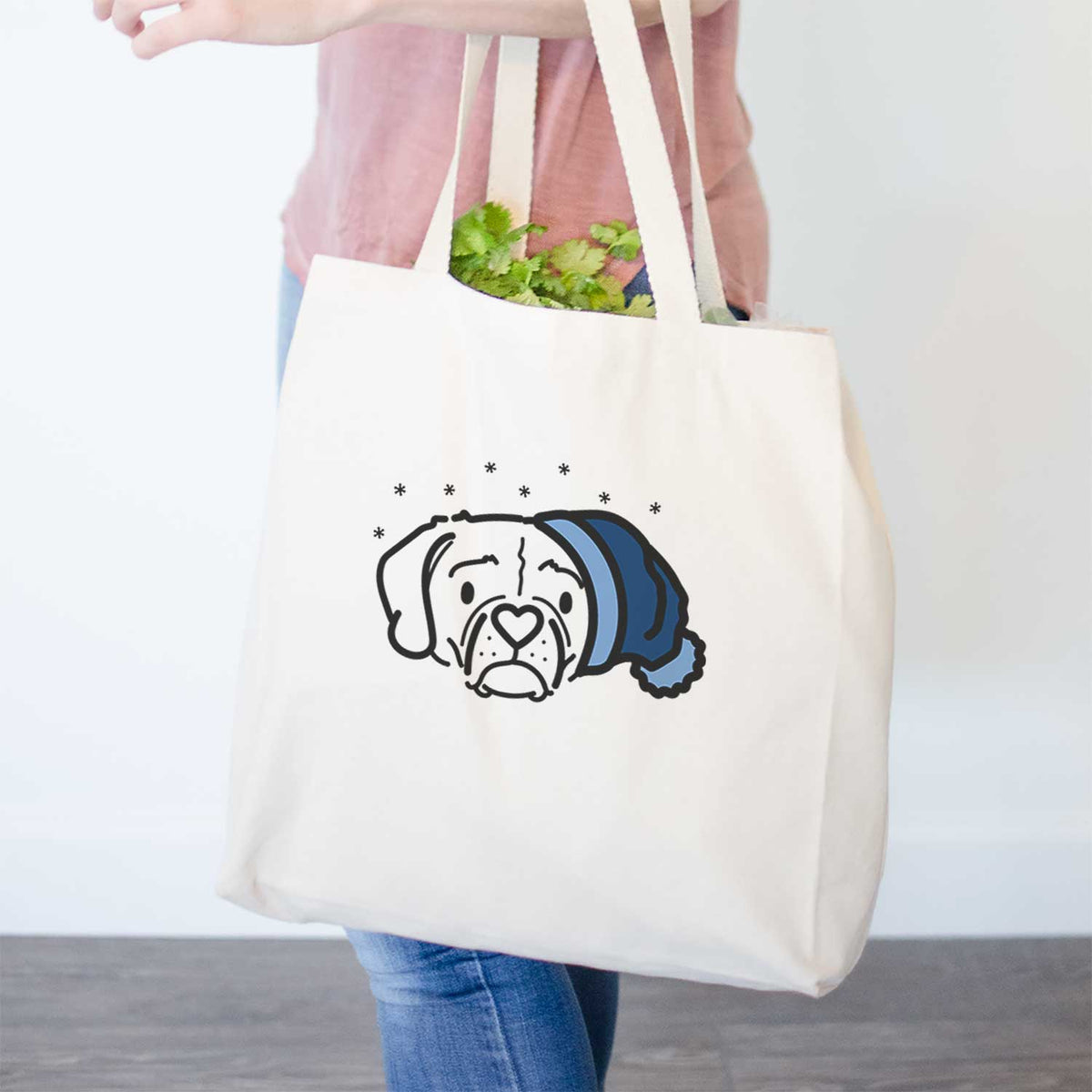 Frosty Puggle - Mitzi - Tote Bag