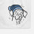 Frosty Vizsla - Moose - Decorative Hand Towel