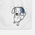 Frosty Dachshund - Moxie - Decorative Hand Towel