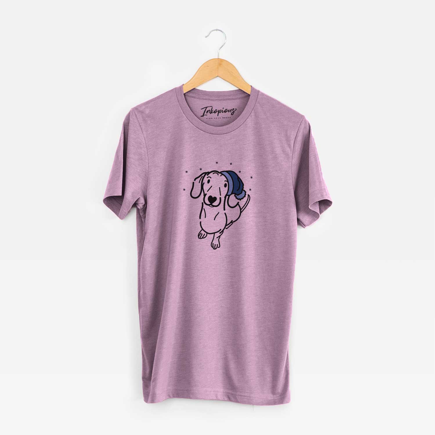 Frosty Dachshund - Moxie - Unisex Crewneck