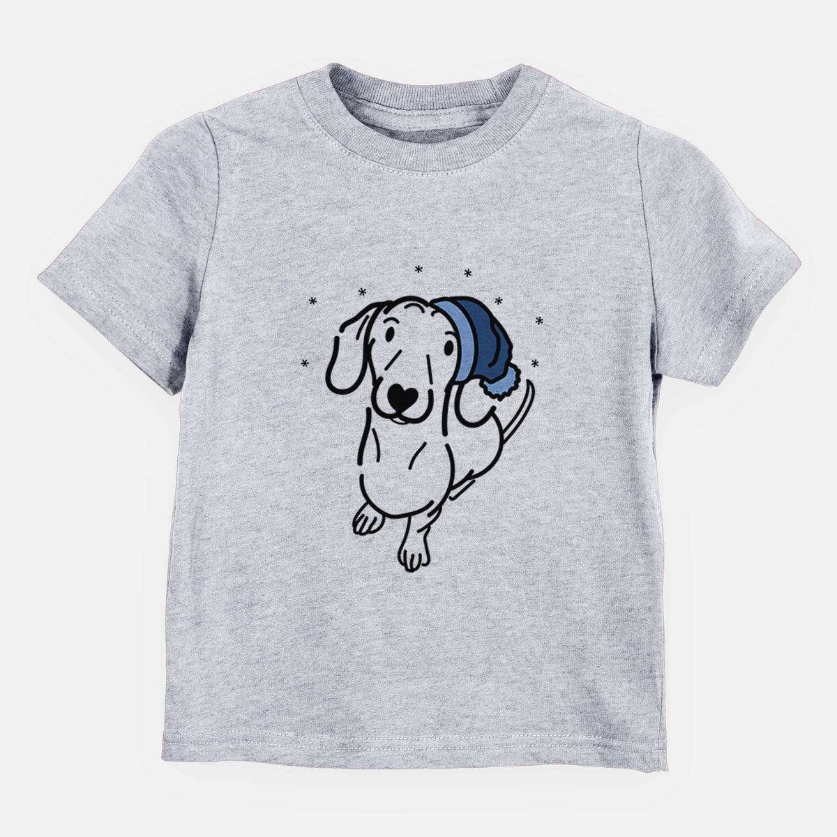 Frosty Dachshund - Moxie - Kids/Youth/Toddler Shirt