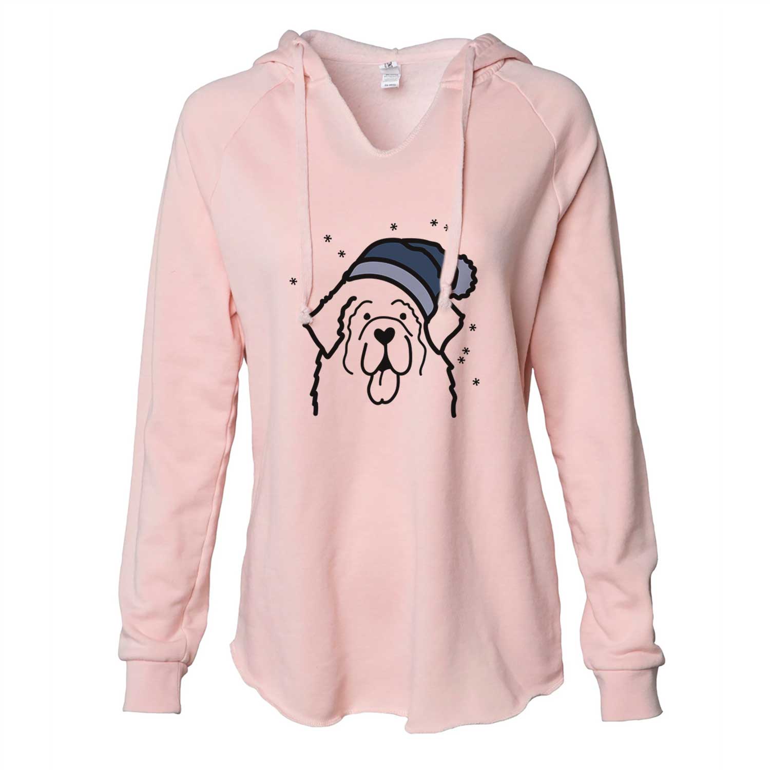 Frosty Newfoundland - Cali Wave Hooded Sweatshirt