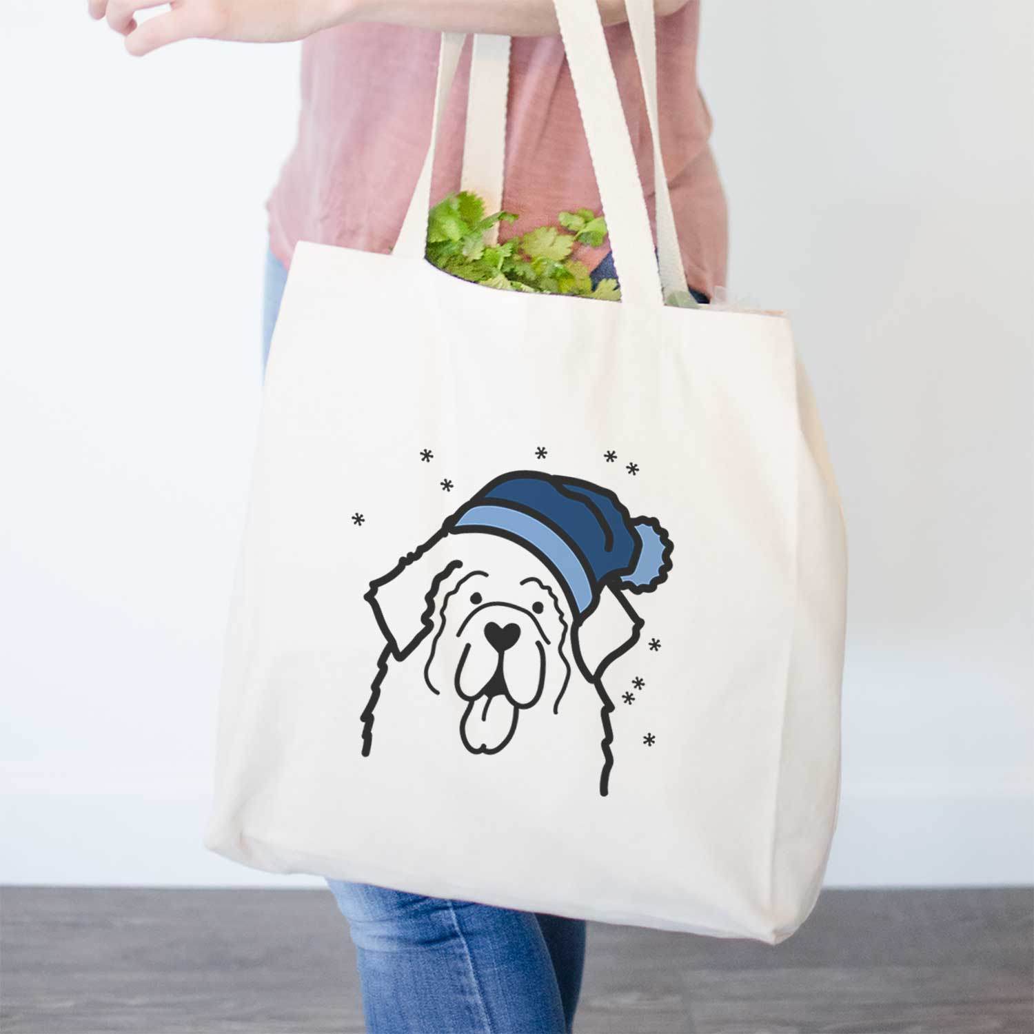 Frosty Newfoundland - Tote Bag