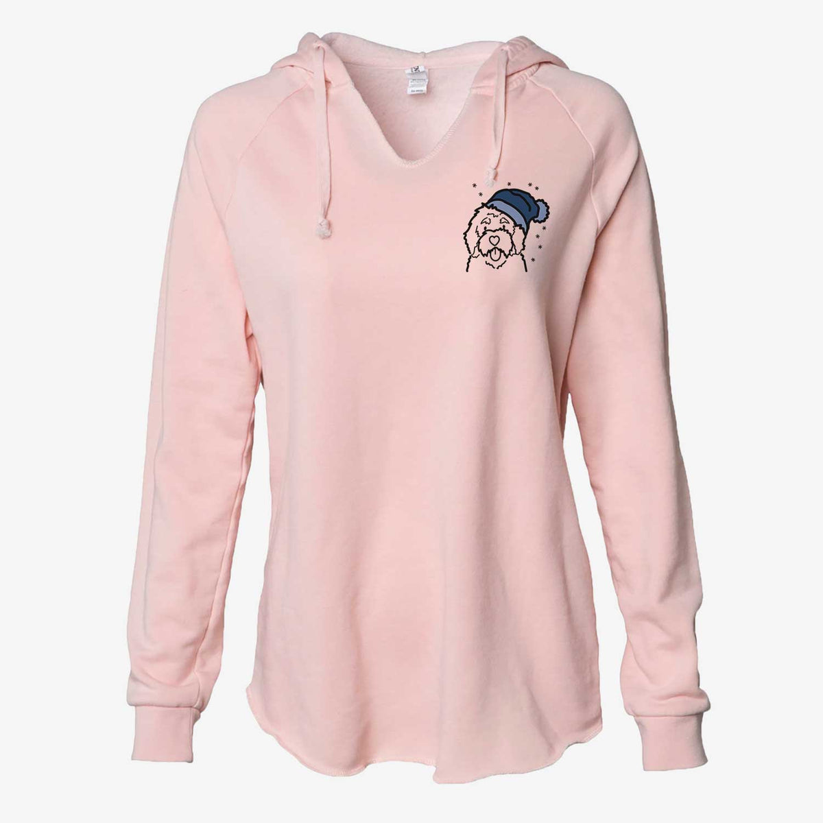 Frosty Bernedoodle - Cali Wave Hooded Sweatshirt