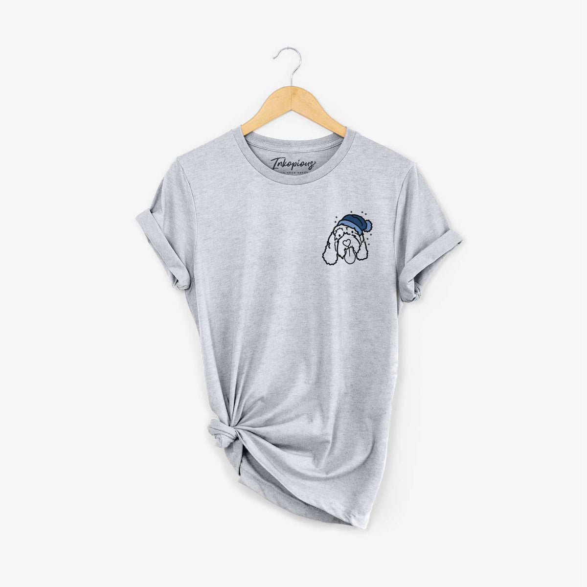 Frosty Portguese Water Dog - Bo - Unisex Crewneck