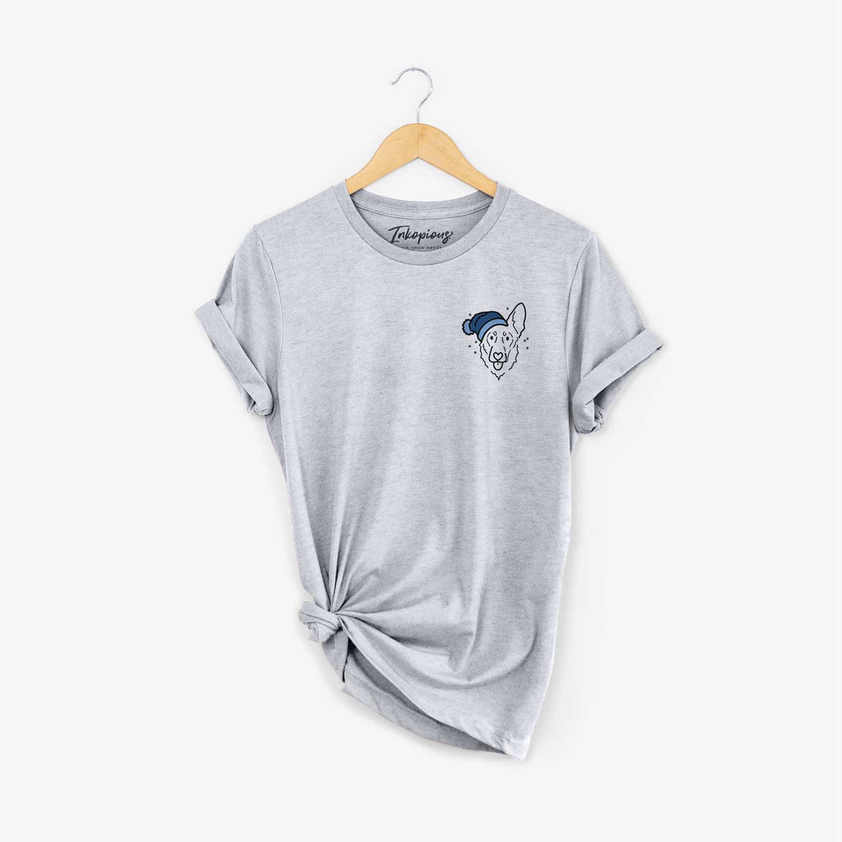 Frosty Shepherd Mix - Bodhi - Unisex Crewneck