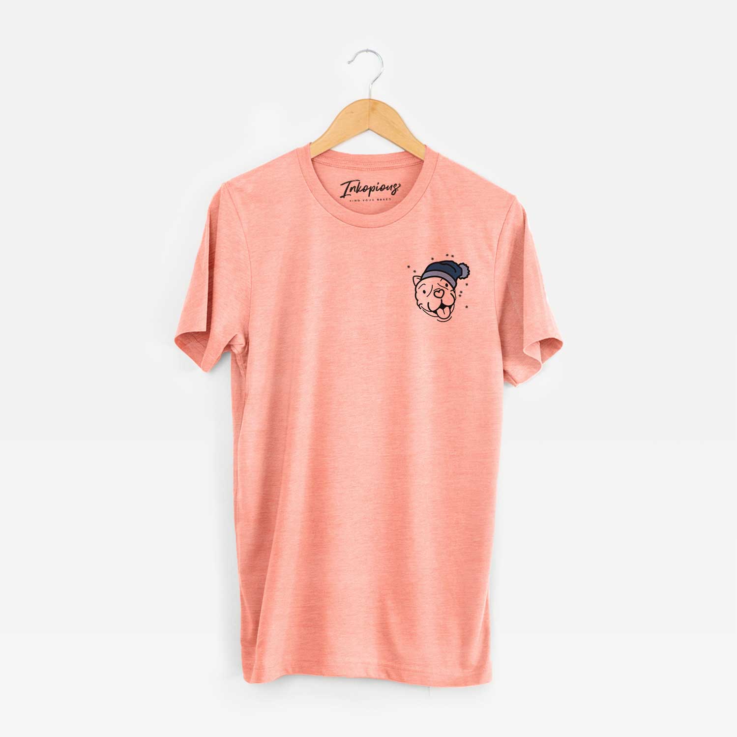 Frosty American Bulldog - Draco - Unisex Crewneck