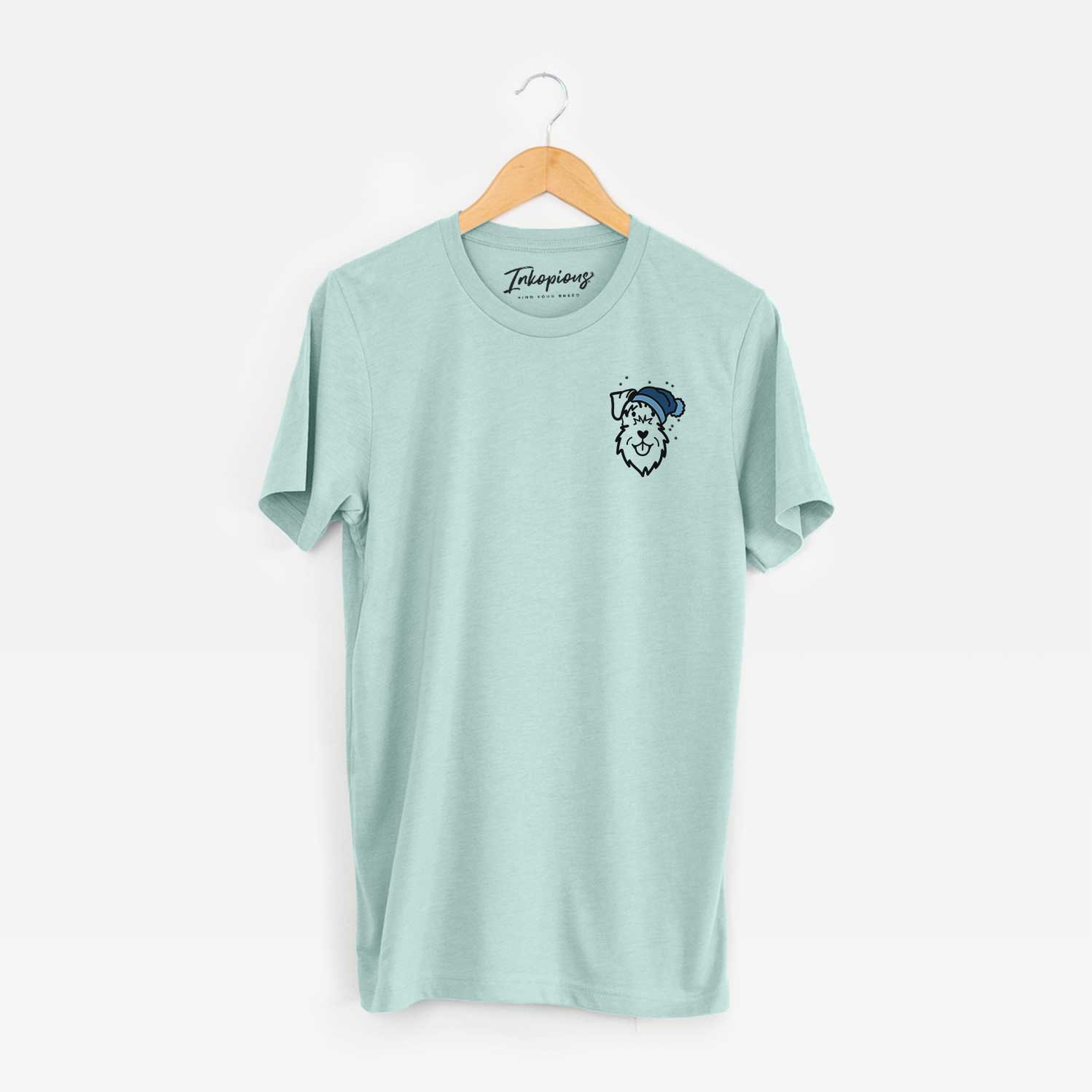 Frosty Schnauzer Natural Ears - Unisex Crewneck