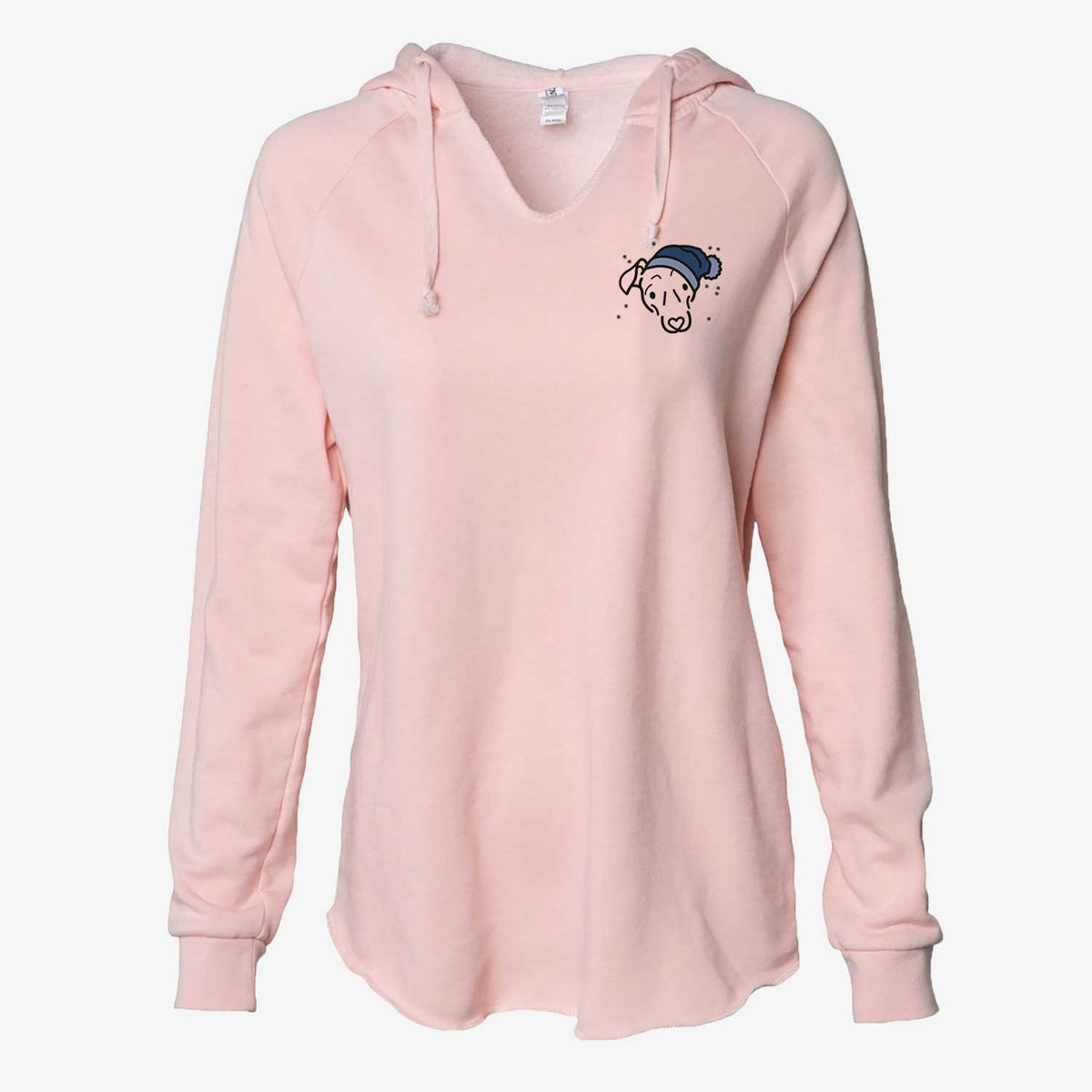 Frosty Mixed Breed - Millie - Cali Wave Hooded Sweatshirt