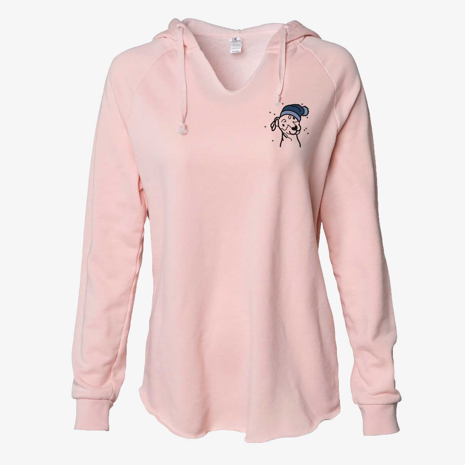 Frosty Mini Pinscher - Cali Wave Hooded Sweatshirt