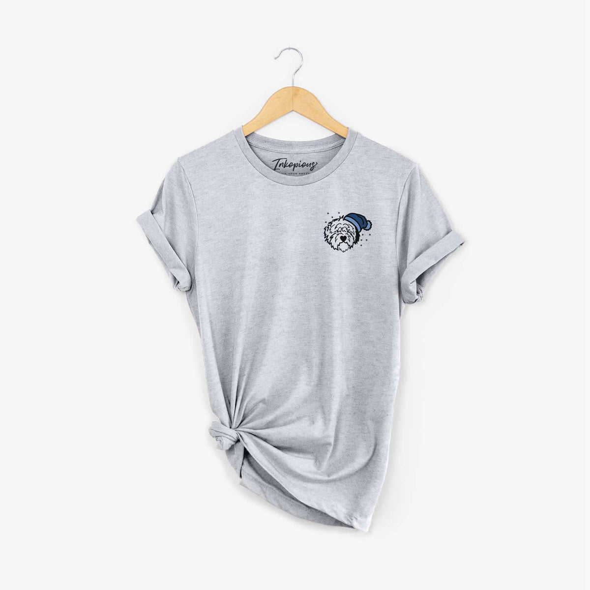 Frosty Old English Sheepdog - Penny - Unisex Crewneck