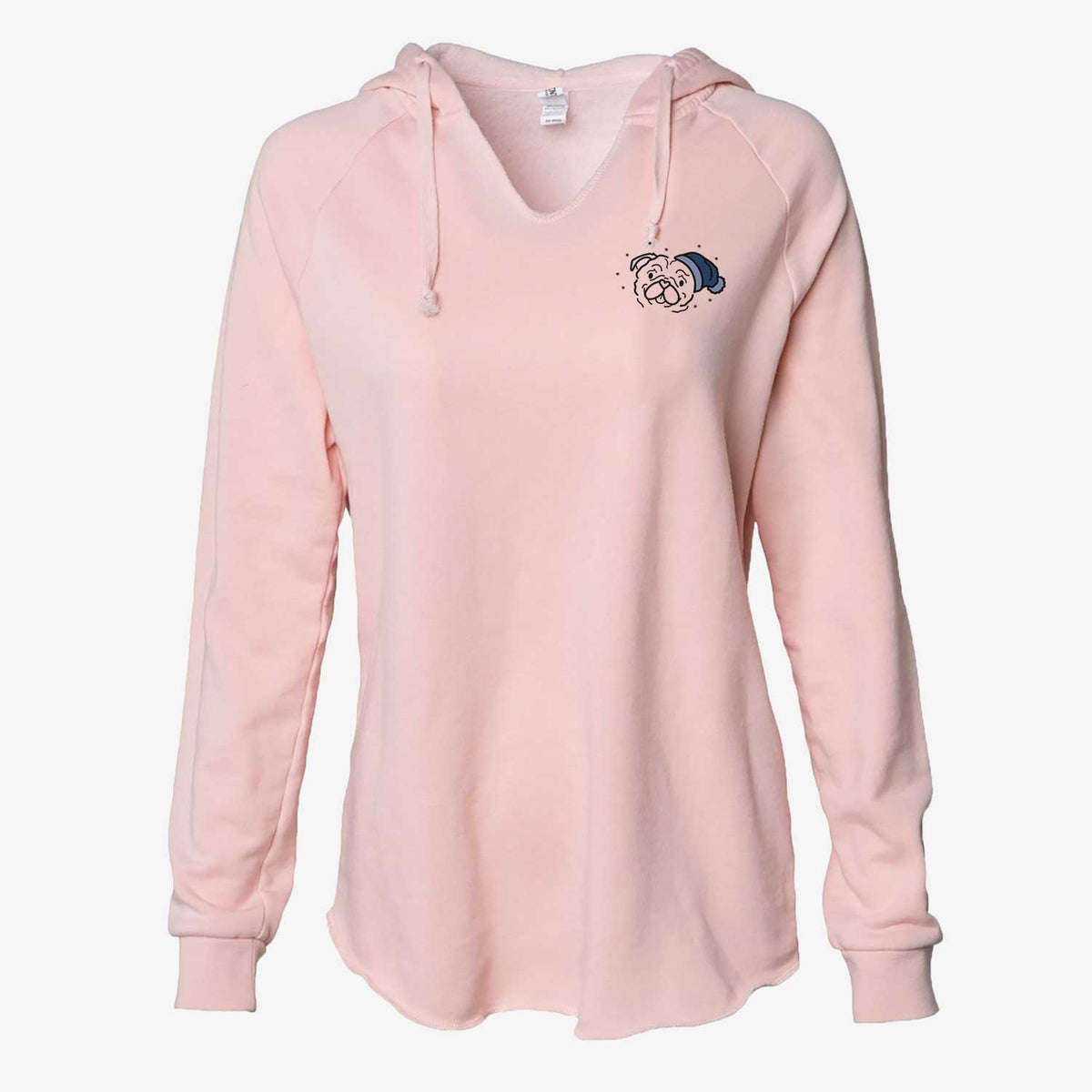 Frosty Pug - Pip - Cali Wave Hooded Sweatshirt