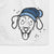 Frosty Weimaraner - Paco Lobo - Decorative Hand Towel