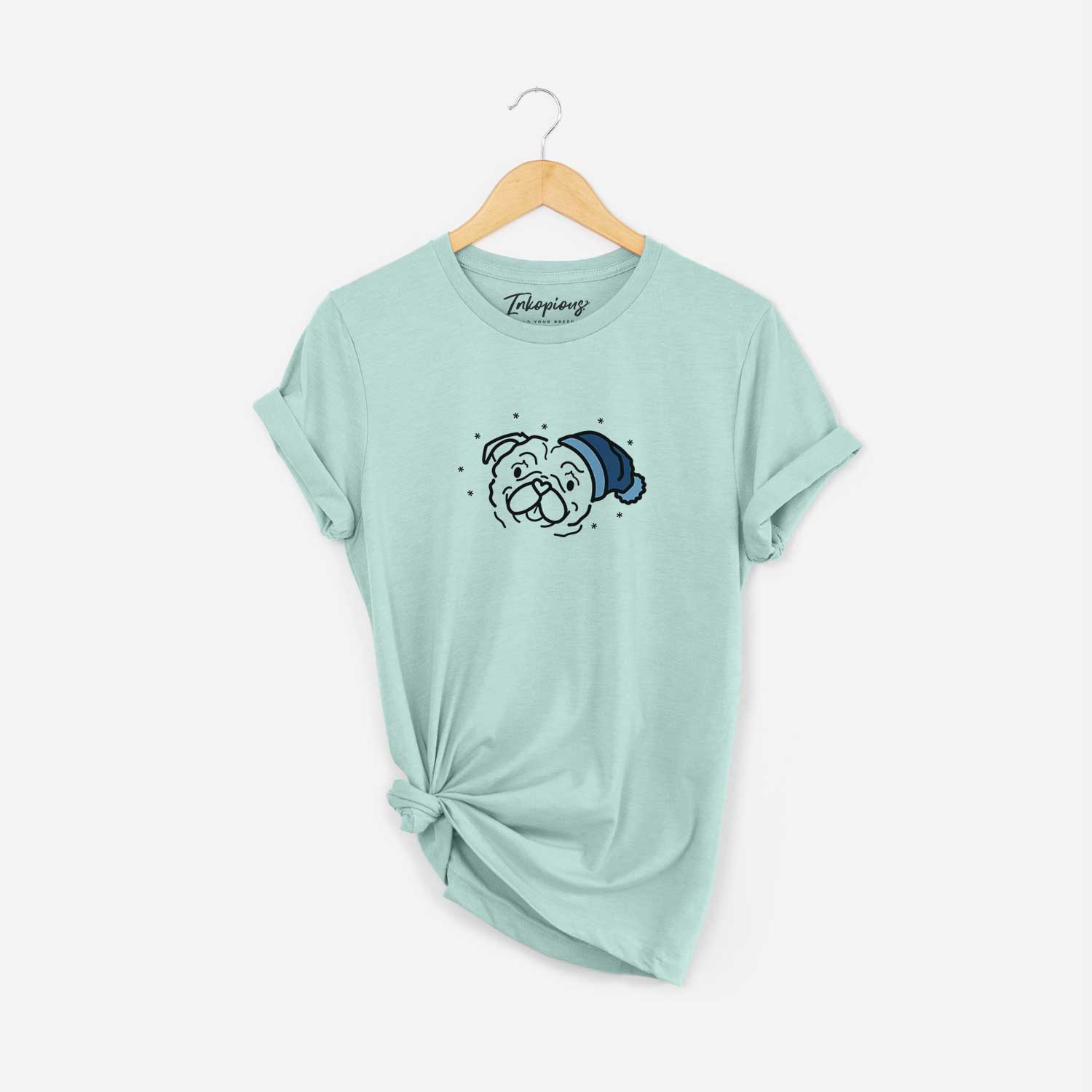 Frosty Pug - Pip - Unisex Crewneck