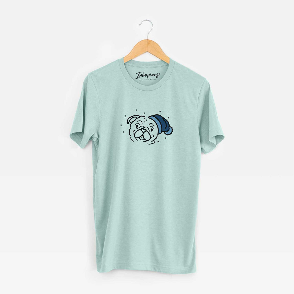 Frosty Pug - Pip - Unisex Crewneck