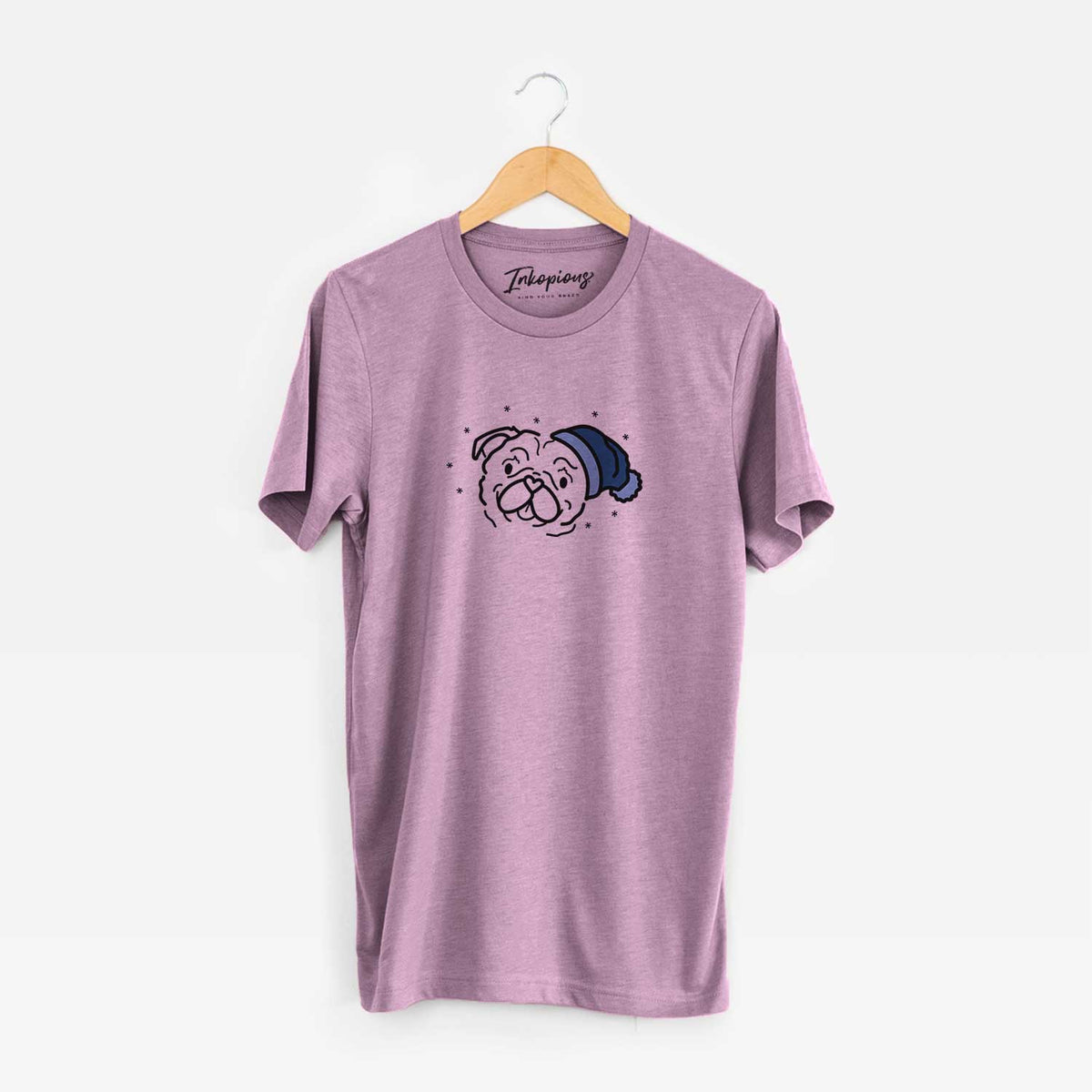 Frosty Pug - Pip - Unisex Crewneck
