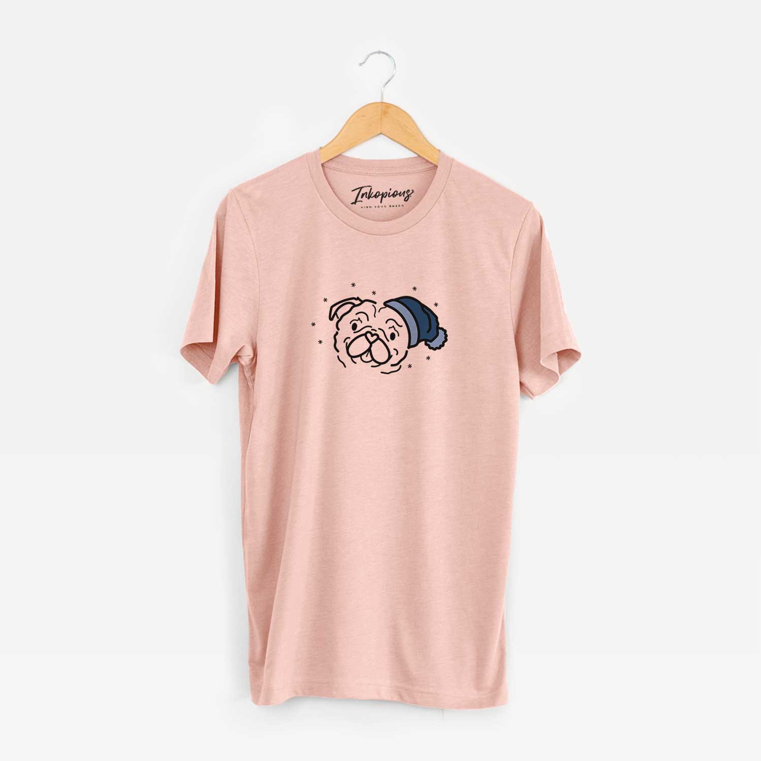 Frosty Pug - Pip - Unisex Crewneck