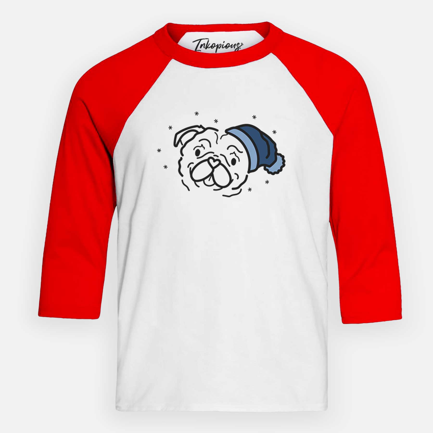 Frosty Pug - Pip - Youth 3/4 Long Sleeve