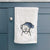 Frosty Pitbull - Decorative Hand Towel