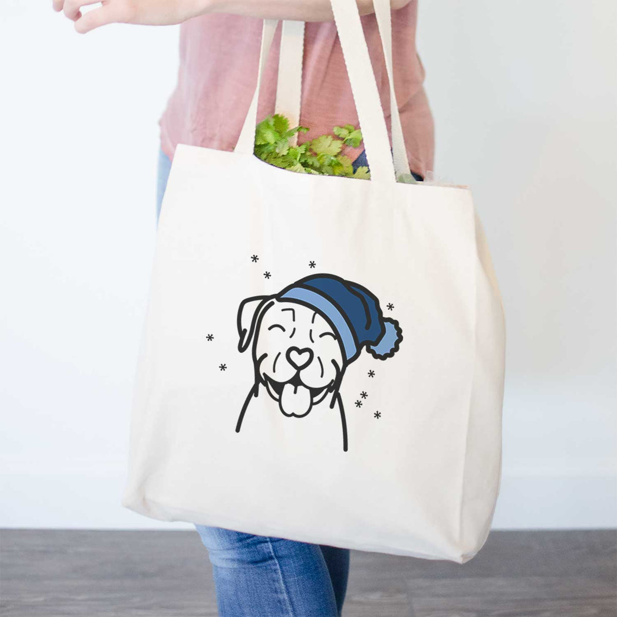 Frosty Pitbull - Tote Bag