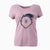 Frosty Pomeranian - Women's V-neck Shirt