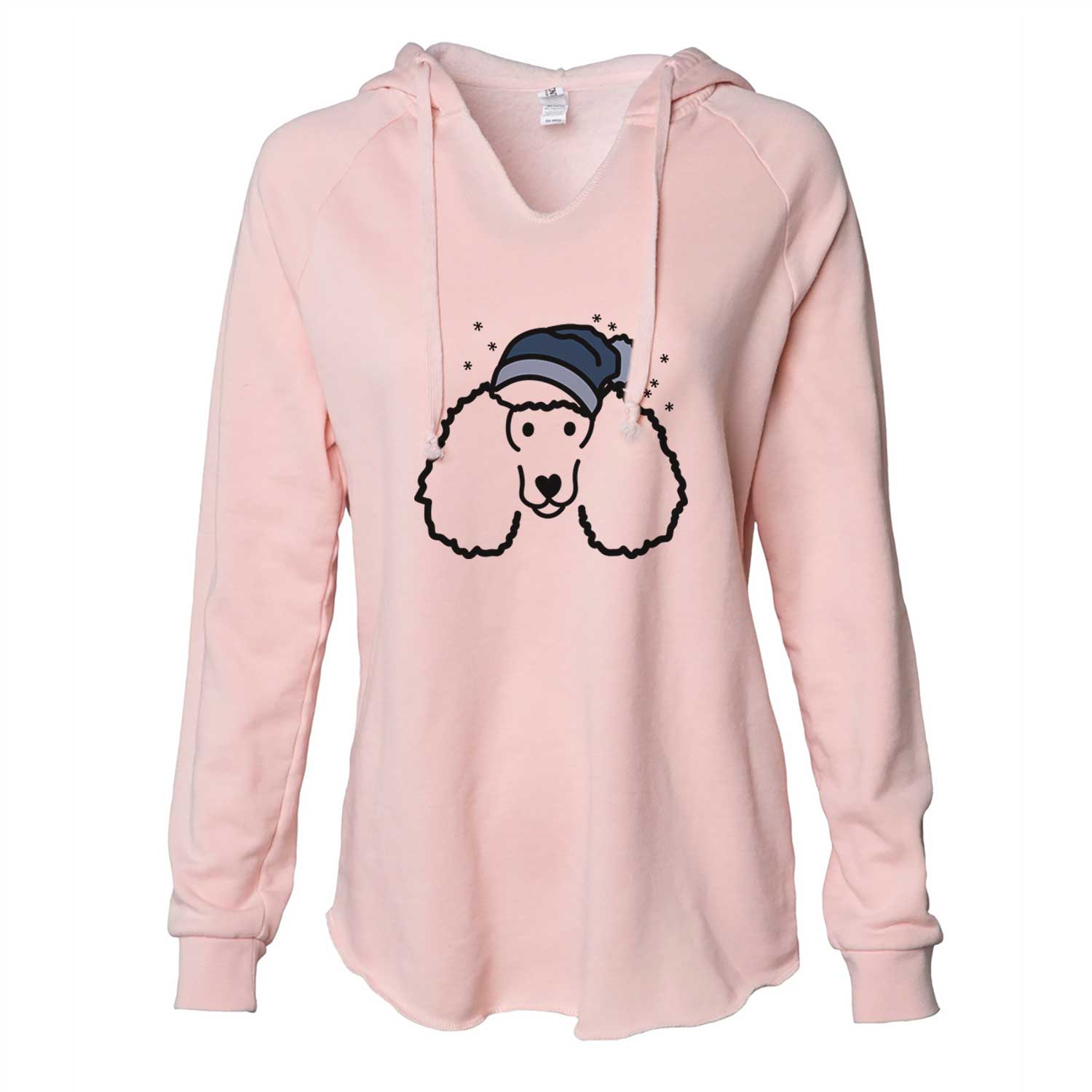 Frosty Poodle - Cali Wave Hooded Sweatshirt