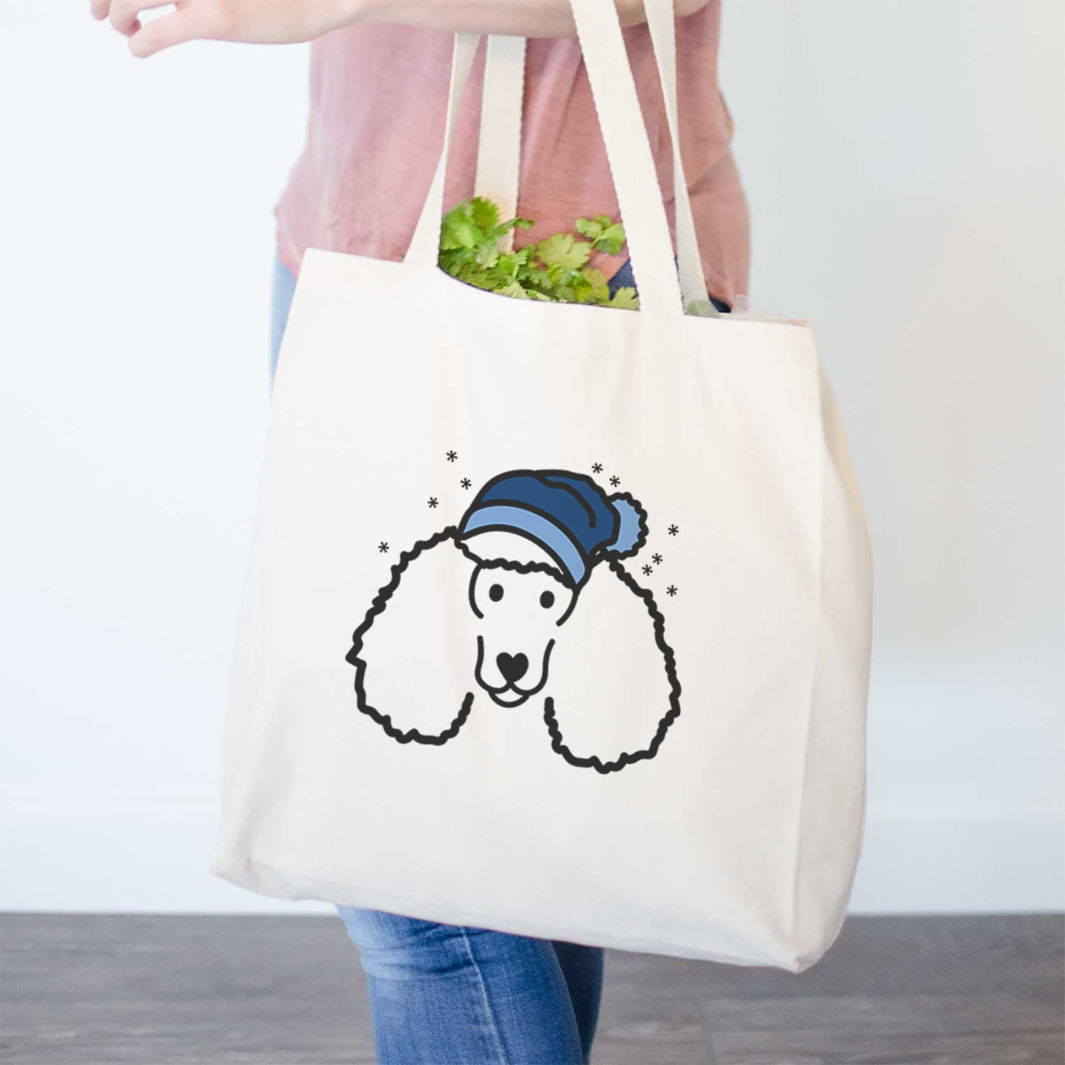 Frosty Poodle - Tote Bag