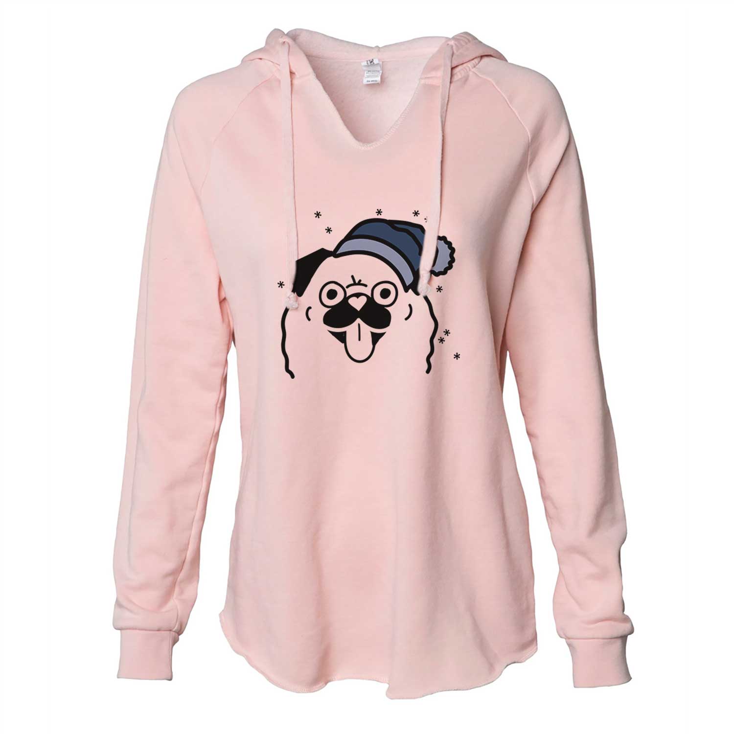 Frosty Pug - Cali Wave Hooded Sweatshirt