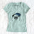 Frosty Pug - Women's V-neck Shirt